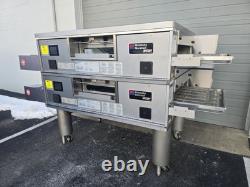 Middleby Marshall PS670G WOW Double Deck Conveyor Pizza Oven Belt Width 32