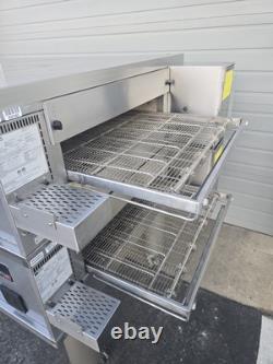 Middleby Marshall PS670G WOW Double Deck Conveyor Pizza Oven Belt Width 32