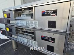 Middleby Marshall PS670G WOW Double Deck Conveyor Pizza Oven Belt Width 32