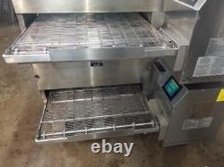 Middleby Marshall PS740g WoW! Gas Dbl. Stack Pizza Conveyor Ovens. Video Demo