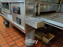 Middleby Marshall Ps870 Wow Double Deck Natural Gas Conveyor Pizza Ovens Cleaned