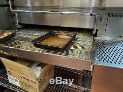 Middleby Marshall Ps870 Wow Double Deck Natural Gas Conveyor Pizza Ovens Cleaned