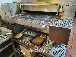 Middleby Marshall Ps870 Wow Double Deck Natural Gas Conveyor Pizza Ovens Cleaned