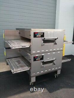 Middleby Marshall WOW PS740G Double Deck Conveyor Pizza Oven Belt Width 32