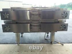 Middleby Marshall WOW PS770G Double Deck Conveyor Pizza Oven Belt Width 32