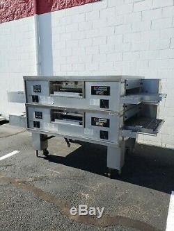 Middleby Marshall WOW PS870G Double Deck Conveyor Pizza Oven Belt Width 32