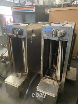 Middleby Marshall ps 570S 2 deck stacked gas pizza oven- 32 Conveyor