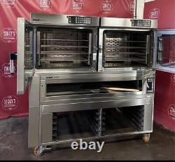 Miwe 20 full tray & pizza deck oven & steam + stand