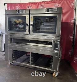 Miwe 20 full tray & pizza deck oven & steam + stand