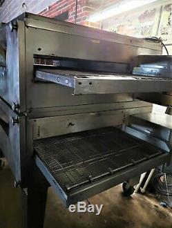 Model 3255 Lincoln Commercial Conveyor Pizza Oven 2 decks