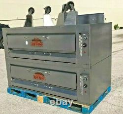 Montague 25P-2 Double Deck Gas Pizza Ovens