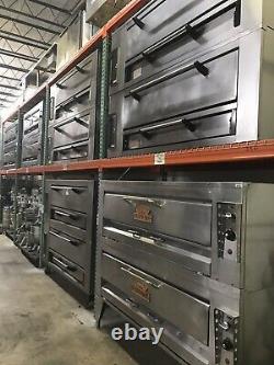 Montague 25P-2 Double Deck Gas Pizza Ovens