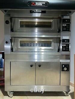 Moretti Forni Double Deck Pizza Oven