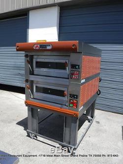 Moretti Forni Electric Double Deck Bread Pizza Oven P80C30P