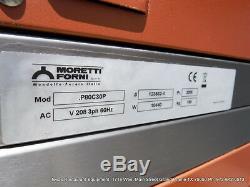 Moretti Forni Electric Double Deck Bread Pizza Oven P80C30P