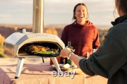 Multi-Fuel Pizza Oven 60-Second 12-Inch Neapolitan Pizzas Anywhere