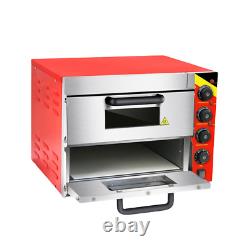 Multifunctional Electric Pizza Ovens Double Deck Toaster Bake Broiler Oven 3000W