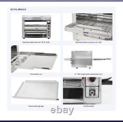 NEW 14 Electric Conveyor Oven For Pizza Bagels Sandwiches 240V 60Hz NSF ETL