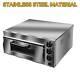 New 16 Commercial Single Deck Pizza Oven Countertop 2000w 110v