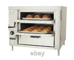 NEW Bakers Pride GP-51 Double Deck Gas Pizza Countertop HearthBake Oven
