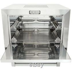 NEW Nemco 6205-240 Countertop Pizza Oven with Double 19 Stone Deck 240V, 5400W