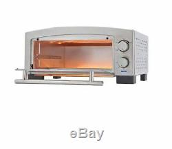 NEW Pizza Oven Deck Commercial Toaster Electric 5 Min Stainless Steel Durable