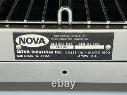 NOVA N-100 Commercial Grade 1600 Watt COUNTERTOP PIZZA OVEN Clean & Working