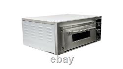 NSF 120V Single Deck Electric Pizza Oven 16x16x3