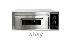 NSF 120V Single Deck Electric Pizza Oven 16x16x3