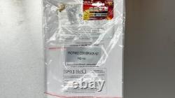NSF 24 Natural Gas Double Deck Pizza Oven Fire Stone 32,000 BTU