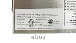 NSF 24 Natural Gas Double Deck Pizza Oven Fire Stone 32,000 BTU