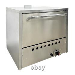 NSF New Commercial Double Deck Pizza Oven Natural Gas