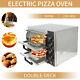 New Commercial Baking Oven Fire Stone Electric Pizza Oven 2 X 16twin Deck