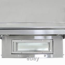 New Commercial Baking Oven Fire Stone Electric Pizza Oven 2 x 16Twin Deck