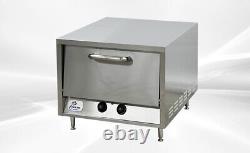 New-NSF 2850w Double Deck Electric Pizza Oven with Bakery Fire Stone