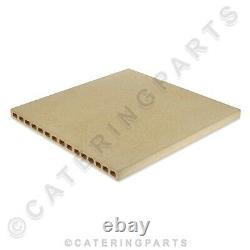 OEM PERFORATED REFRACTORY STONE DECK AL151 622x606x25mm F25 PIZZA BAKING OVEN