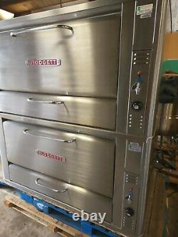 Oven Pizza Gas, Blodgett 2 Decks Model 966