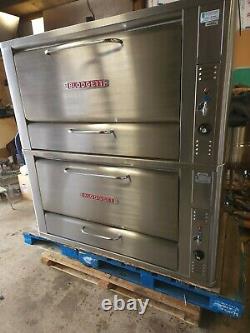 Oven Pizza Gas, Blodgett 2 Decks Model 966