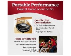 PIEZANO Crispy Crust Pizza Oven by Granitestone Electric Pizza Indoor Oven
