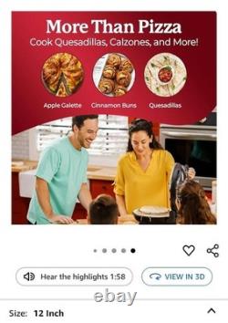 PIEZANO Crispy Crust Pizza Oven by Granitestone Electric Pizza Indoor Oven