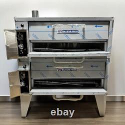 PRE OWNED Pride 452 Double Deck Pizza oven Gas or Propane withwarranty