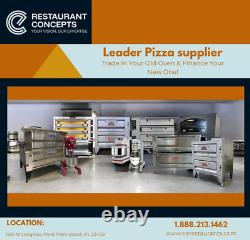 PRE OWNED Pride 452 Double Deck Pizza oven Gas or Propane withwarranty