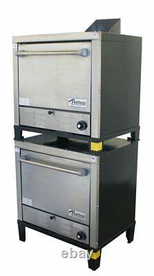 Peerless C231P 2 Single Deck Counter Model Gas Pizza Oven