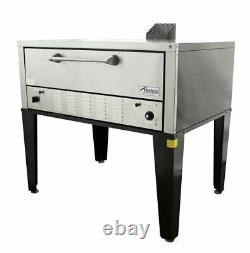Peerless CW100P Single Deck Super Size Floor Model Natural Gas Pizza Oven