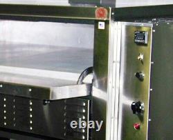 Peerless CW100PESC 1 Deck Electronic Super Size Floor Model Gas Pizza Oven