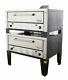 Peerless Cw42b Two 7 High Deck Bake And Roast Gas Pizza Oven