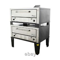 Peerless CW42P 50 Gas Pizza Oven, Double Deck