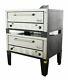 Peerless Cw42p-two 7 High Deck Bake And Roast Gas Pizza Oven Rarely Used