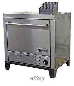 Peerless Ovens Counter Top Gas Pizza Oven with Four 24x19 Stone Hearth Decks