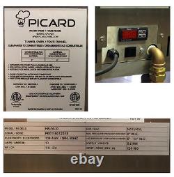 Picard (HR-70-33) HOT ROCKS Stone Industrial Restaurant Gas Conveyor Pizza Oven